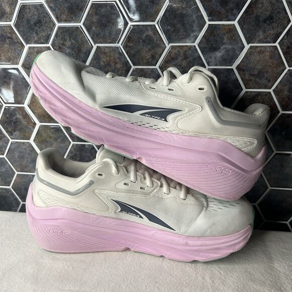 Altra Via Olympus Road Womens 9.5 Shoes Running Sneaker White Pink *Blemishes - Picture 8 of 8